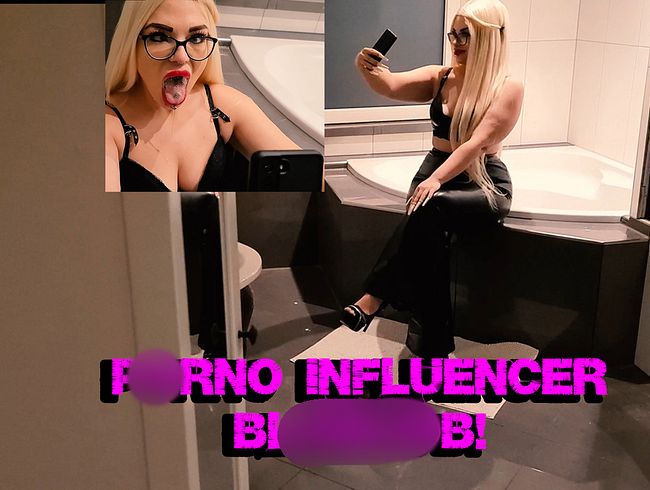p*rno Influencer bl*wjob!