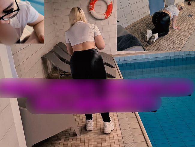 Leggings Prallars** öffentlich vollgespri**t!