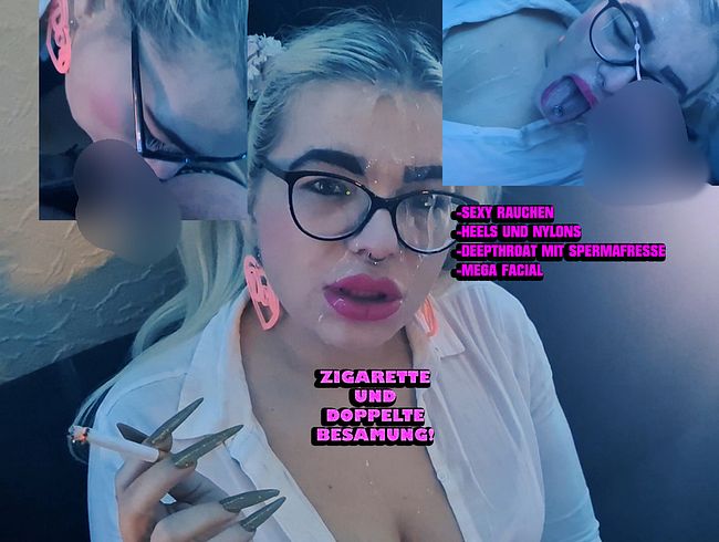 Zigarette und Doppelte besa**ng!