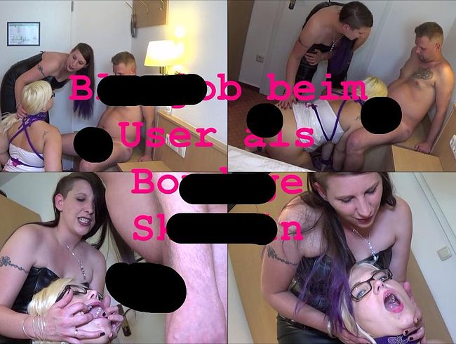 MariellaSun Porno Video: bl*wjob beim User als bon**** skla*in
