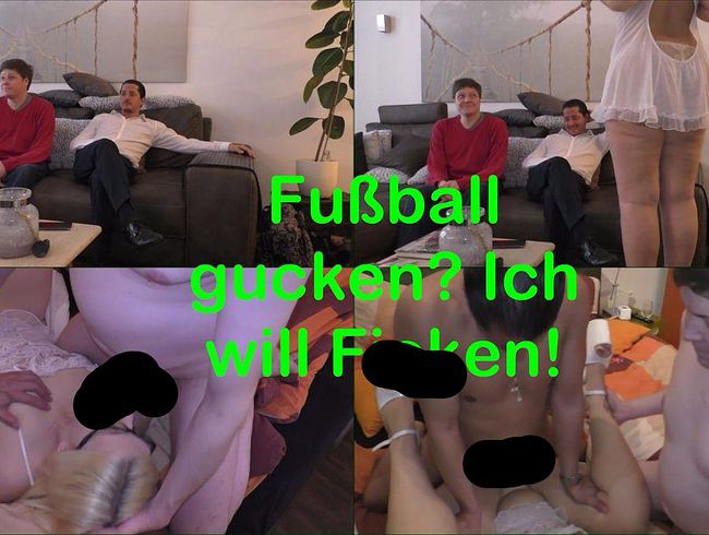MariellaSun Porno Video: Fußball gucken? Ich will fi**en!