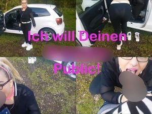 MariellaSun Porno Video: Ich will Deinen schw**z Public!