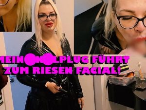 MariellaSun Porno Video: Mein ana*plug führt zum Riesen Facial!
