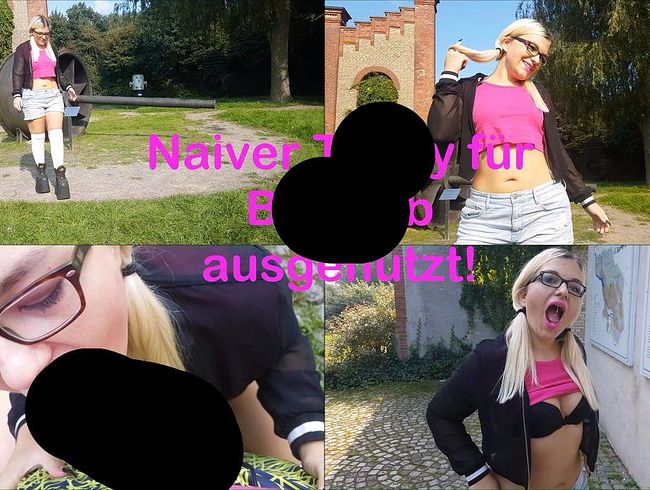 MariellaSun Porno Video: Naiver Teeny für bl*wjob ausgenutzt!