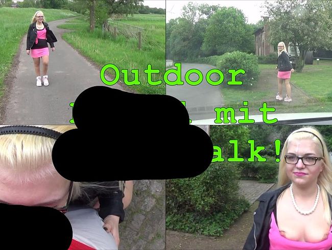 MariellaSun Porno Video: Outdoor bl*wjob mit sper*awalk!