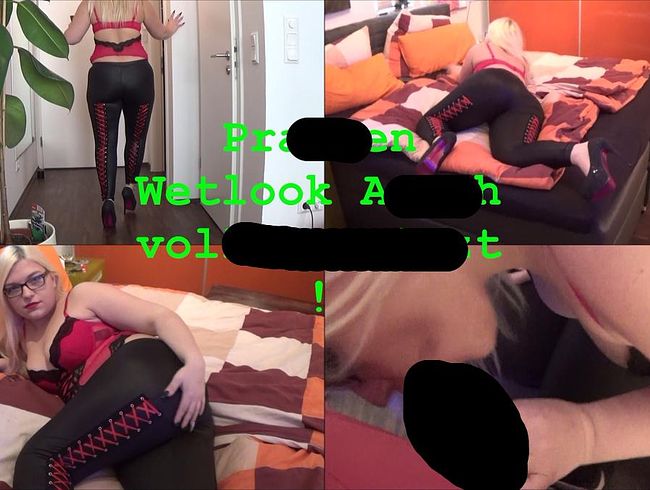 MariellaSun Porno Video: Prallen Wetlook ars** vollgespri**t!